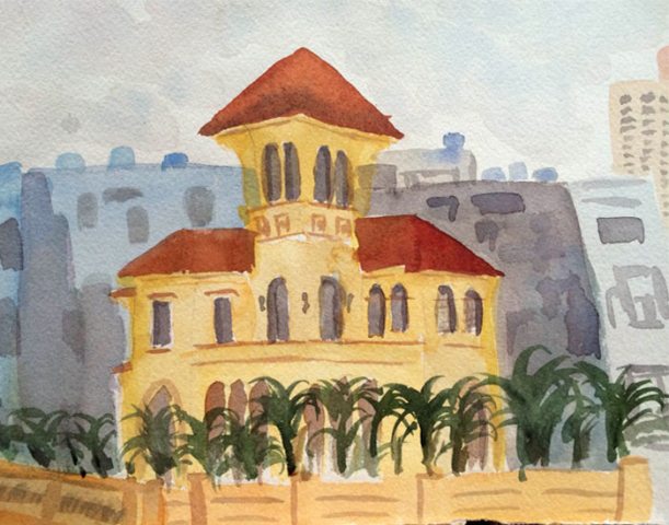 Cuba 01 Watercolor