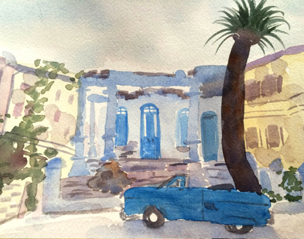 Cuba 02 Watercolor